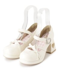 csT&P/シーエス ティーアンドピー csT&P 厚底ハートヒールストラップパンプス/507808651