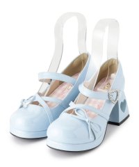 csT&P/シーエス ティーアンドピー csT&P 厚底ハートヒールストラップパンプス/507808651