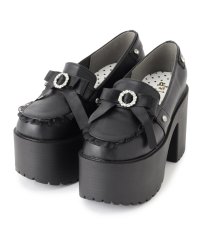 csT&P/シーエス ティーアンドピー csT&P 厚底リボン付きフリルパンプス/507808921