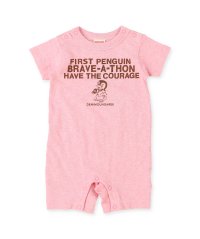 DENIM DUNGAREE/デニムダンガリー DENIM DUNGAREE Cotton Jersey PENGUIN Baby Rompers【返品不可商品】/507808962