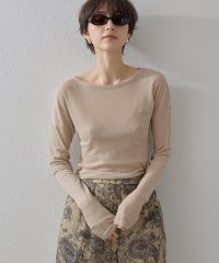 Whim Gazette/【THE PAUSE】シアーテレコロングTシャツ/507809347
