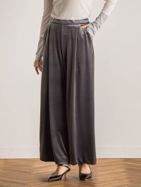 Droite Lautreamont/ドロワット ロートレアモン Droite lautreamont スノーベロアパンツ≪手洗い可能≫/507809639