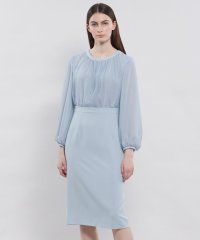 EPOCA/コンパクトダブルクロス シフォンコンビドレス/507778179
