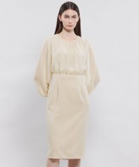 EPOCA/コンパクトダブルクロス シフォンコンビドレス/507778179