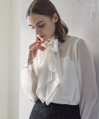EPOCA/シアークロス フリルブラウス/507778184
