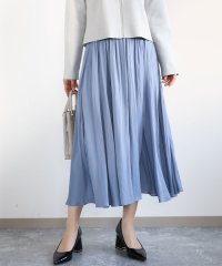 MK MICHEL KLEIN/サテンガウチョパンツ/接触冷感/洗える/507810271