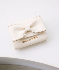 Maison de FLEUR/メゾン ド フルール Maison de FLEUR リボンパールウォレット/507810310