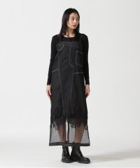 RoyalFlash/AULA AILA/アウラアイラ/LACE COMBINATION DENIM JUMPER SKIRT/507810330