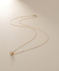 COCOSHNIK /K10【サステナブル】モアサナイトパヴェスルー ネックレス/507810419