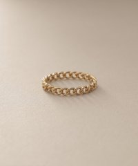 COCOSHNIK /K10キヘイチェーンモチーフ リング/507810425