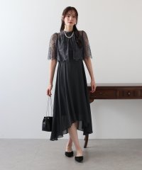 BLUEEAST/ブルーイースト BLUEEAST フレアレーススリーブフィッシュテールワンピース/507811036