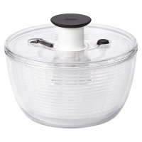 oxo/oxo オクソー クリアサラダスピナー 小 野菜水切り器 手動 回転式 SALAD SPINNER SMALL 11230500/507811069