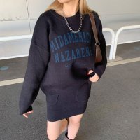 non-hedge/ノンヘッジ non－hedge カレッジロゴニットプルオーバー・スカートセットアップ/507811095