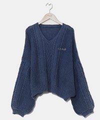 KAHIKO/カヒコ Kahiko ホロイラナコットンニットトップス/507811121