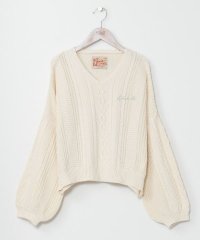 KAHIKO/カヒコ Kahiko ホロイラナコットンニットトップス/507811121