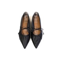 Daniella&GEMMA/ダニエラアンドジェマ Daniella & GEMMA ポインテッドギャザーリボンフラットパンプス/507811223