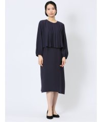 m.f.editorial/エムエフエディトリアル m.f.editorial ジョーゼット タックワンピース/507811630