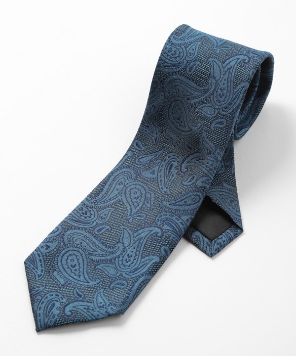 TIE YOUR TIE タイユアタイ ネクタイ ネイビー 小紋 イタリア製