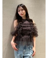 FRAY I.D/チュールコンビ2wayトップス/507811969