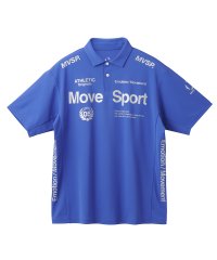 MOVESPORT/ムーブスポーツ MOVESPORT 【オーセンティック】SUNSCREEN ミニ鹿の子 ポロシャツ/507812716