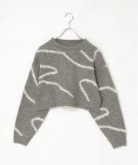 VENCE　EXCHANGE/ラインジャガードクロップドプルオーバー/507784527