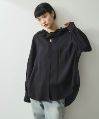 ADAM ET ROPE'/【WEB限定】フリルタイブラウス/507793984