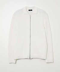 5351POURLESHOMMES/【25S/S】コットン ペーパーニット ブルゾン/507795658