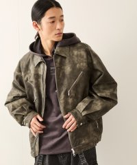 JUNRed/シンセティックレザーバイカーブルゾン/507803362