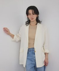サロン　アダム　エ　ロペ/オーガニックコットンダブルガーゼジャケット［洗える］/507808078