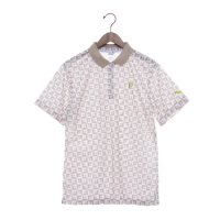 PUMA/プーマ PUMA ゴルフ P ストレッチカノコモノグラムAOPポロS/S/507808553