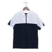 PUMA/プーマ PUMA ゴルフ PF ストレッチCBテックカット1/4ZIPポロ/507809580
