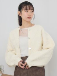 RETRO GIRL/レトロガール RETRO GIRL ポリNTカーデ/507810943