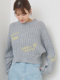 RETRO GIRL/レトロガール RETRO GIRL ランダムロゴ刺繍NT/507810945