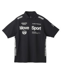 MOVESPORT/ムーブスポーツ MOVESPORT Sunscreen NIR ミニ鹿の子 ポロシャツ/507812716