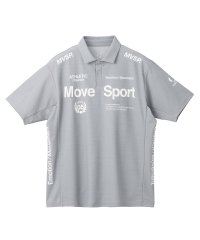 MOVESPORT/ムーブスポーツ MOVESPORT 【オーセンティック】SUNSCREEN ミニ鹿の子 ポロシャツ/507812716