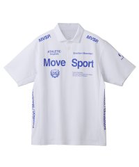 MOVESPORT/ムーブスポーツ MOVESPORT Sunscreen NIR ミニ鹿の子 ポロシャツ/507812716