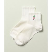 Honeys/ハニーズ Honeys ワンポイントショート丈ソックス ソックス 靴下 ショート丈ソックス ショート丈靴下 ショート丈 刺繍 ワンポイント 綿混 レディース/507812733