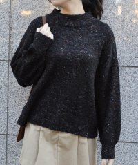 Spiritoso/スピリトーゾ Spiritoso モックネックボリュームスリーブニット/507812972