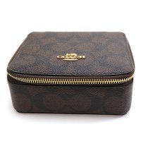 COACH/コーチ COACH コーチ ジュエリーボックス レディース COACH Wallet アクセサリーケース ライトカーキ×チョーク C3311 IMDQC/507812988