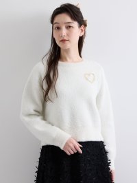 QUEENS COURT/クイーンズコート QUEENS COURT フェレットタッチWフェイスニットプルオーバー≪手洗い可能≫/507813321