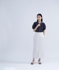 NATURAL BEAUTY BASIC/カルゼストレッチシリーズ ナロースカート/507813947