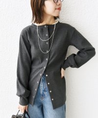 SHIPS WOMEN/【WEB限定】〈手洗い可能〉ベア テレコ ミドル カーディガン/507814081