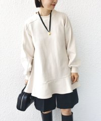 SHIPS WOMEN/【WEB限定】〈着丈が選べる/手洗い可能〉裏毛 フレア チュニック/507814088