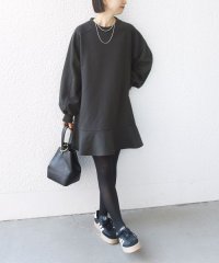 SHIPS WOMEN/【WEB限定】〈着丈が選べる/手洗い可能〉裏毛 フレア チュニック/507814088