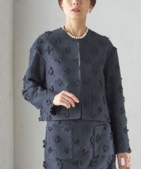 SHIPS WOMEN/〈セレモニー対応可〉IFANSI ノーカラー ジャケット（セットアップ対応）/507814093