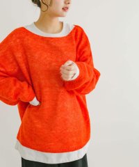 ITEMS URBAN RESEARCH/モヘアタッチシアーニットプルオーバー/507814224