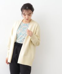  LAURA ASHLEY/【ミドル丈】コットンカシミヤ カーディガン/507814420