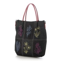 PrimuFiore/プリムフィオーレ PrimuFiore デニムフラワー刺繍2WAYトート/507814967