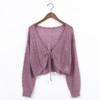 Cheek/チーク Cheek モヘアタッチレトロカーディガン/507815370