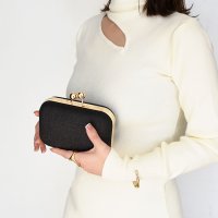 styiro/スタイロ styiro ラメがま口パーティバッグ/507816064